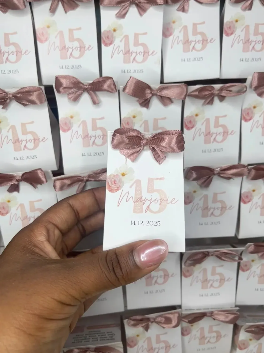 Margarita morada en cartonite